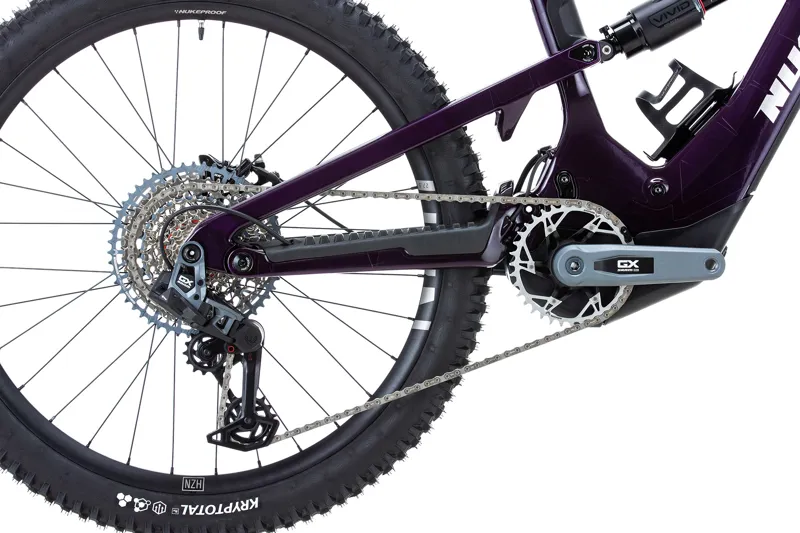 Nukeproof Megawatt Carbon Pro 2024 - Purple with Eagle Powertrain-1